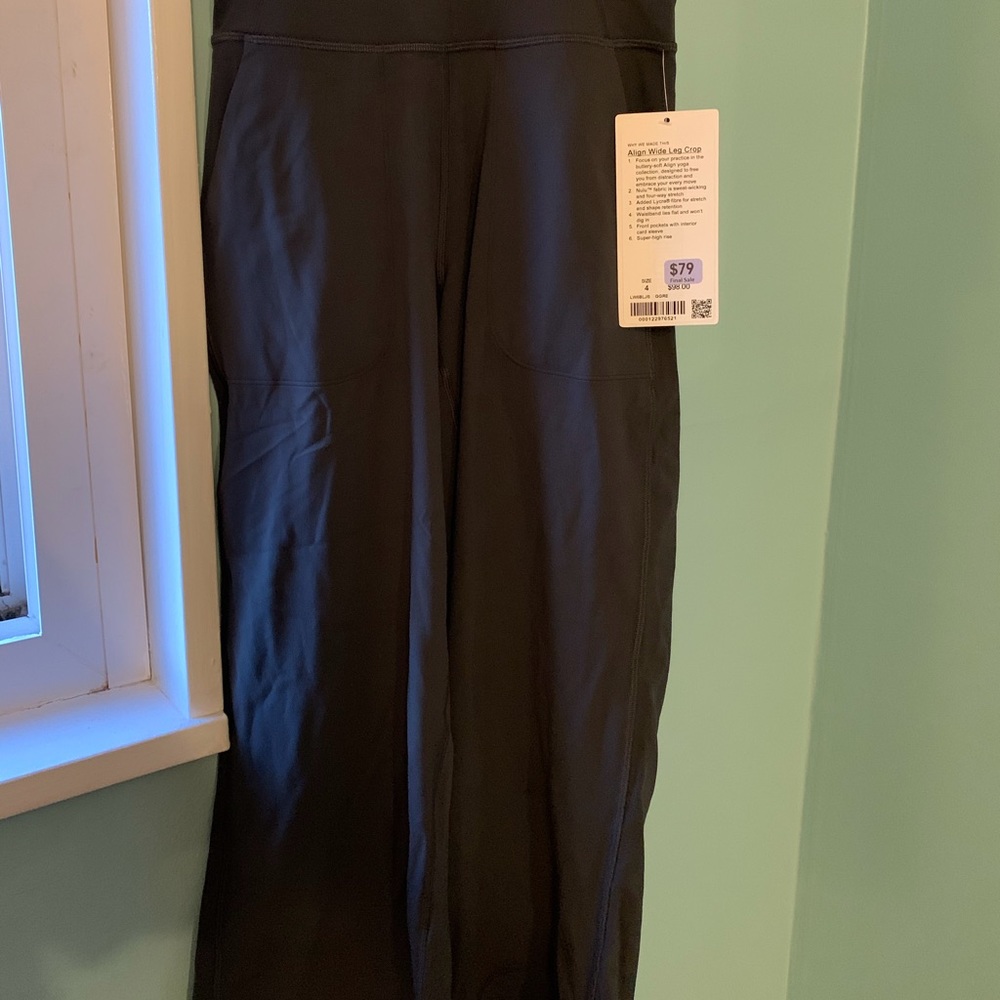 Lululemon Align Wide Leg Crop NWT
